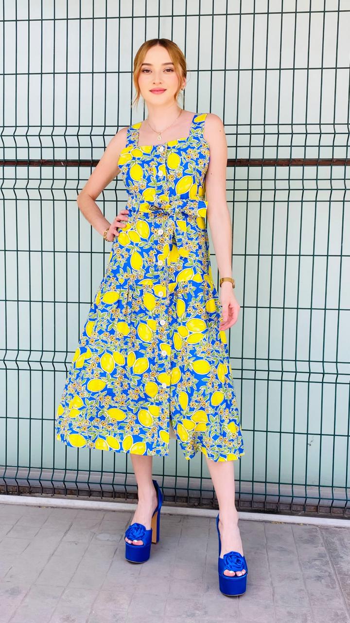 VESTIDO LIMONES