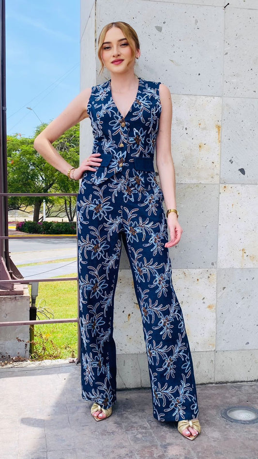 SET MEZCLILLA BORDADO